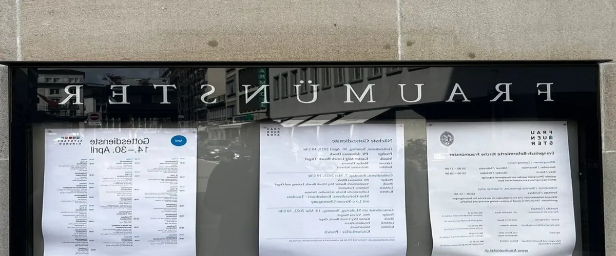 Foto 2 Fraumünster Church